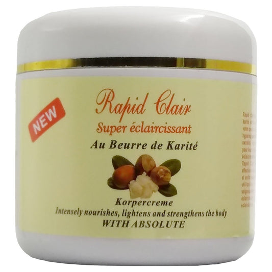 (Body Cream) Rapid Clair Super Éclaircissant Shea Butter Cream 500 ml.