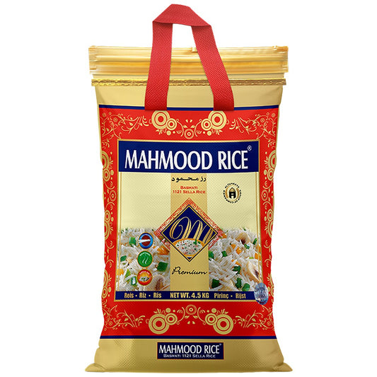 (Basmati Rice Parboiled) Rice Basmati Parboiled Mahmoood -  4.5 kg. (AHCO)