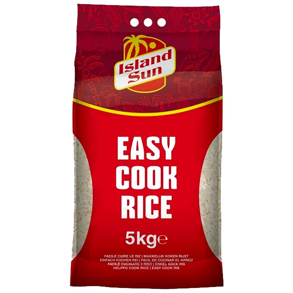 (Easy Cook Rice) Rice Easy Cook Island Sun 5 kg.