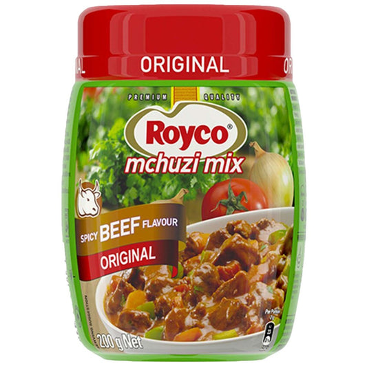 (Beef Mix Seasoning Spicy) Royco Mchuzi Mix Spicy Beef 24 x 200 gr. (AHCO)