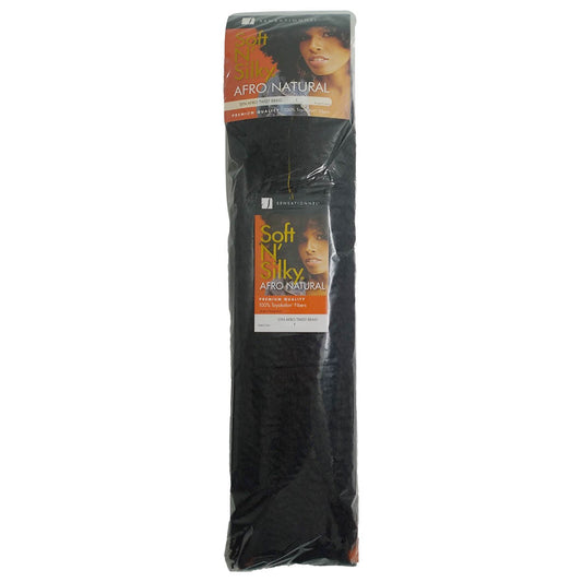 Sensationnel Soft N' Silky Afro Twist Braid 18'' Colour 1.