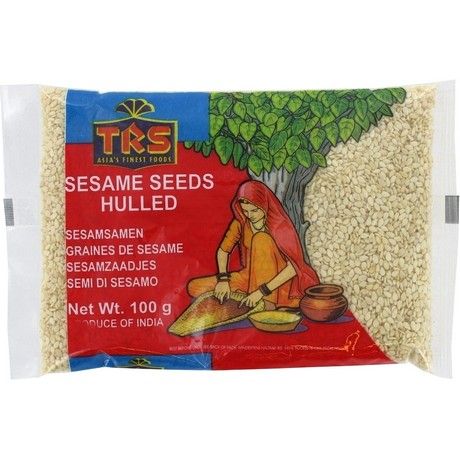 (Diverse) Sesame Seeds Hulled White - Carton 20 x100 gr. (AEF)