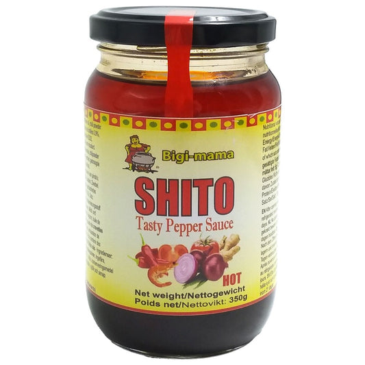 (Hot Pepper Sauce) Shito Hot Box. 6 x 350 gr.