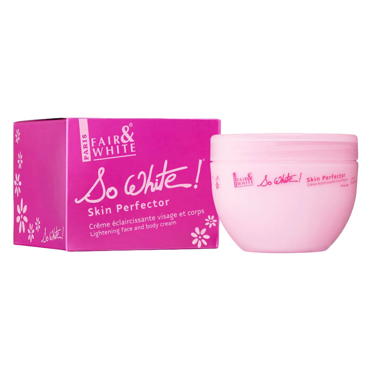 COSMETICS So White! F&W Skin Perfector Cream Jar 250 ml.