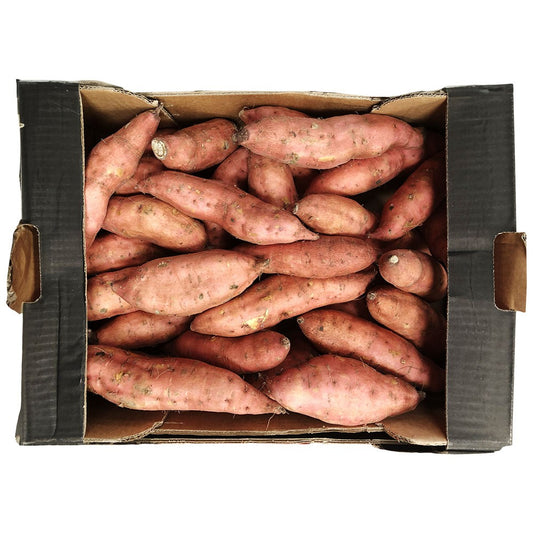 (Fresh Root Vegetable) Sweet Potatoes Red Box 10 kg.