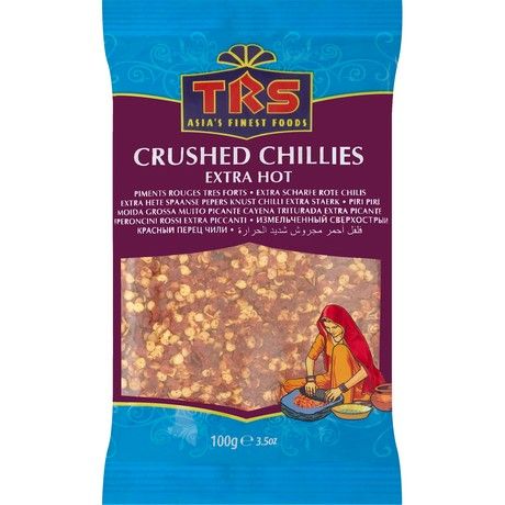 (Chili Hot) Chili Crushed Extra Ho - Box 15 x 100 gr (AEF)