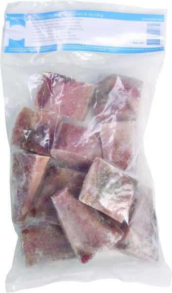 (Fish Steaks Frozen) Thiof Merou African Style - Grouper Steaks Pkt. 1 kg.