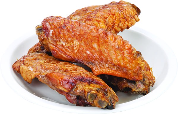 (Frozen Turkey Wings Smoked) Turkey Wings Smoked - Aileron Dinde Fume - Box  5 kg (AHCO)