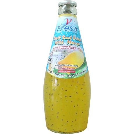 (Beverage Juice) Mango Juice with Basil Seed - Carton 24 x 290 ml (AEF)