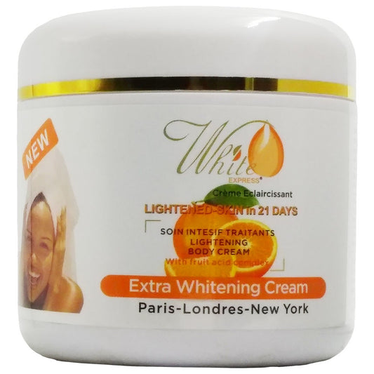 (Body Cream) White Express Cream 21 Days with Fruits 500 ml.