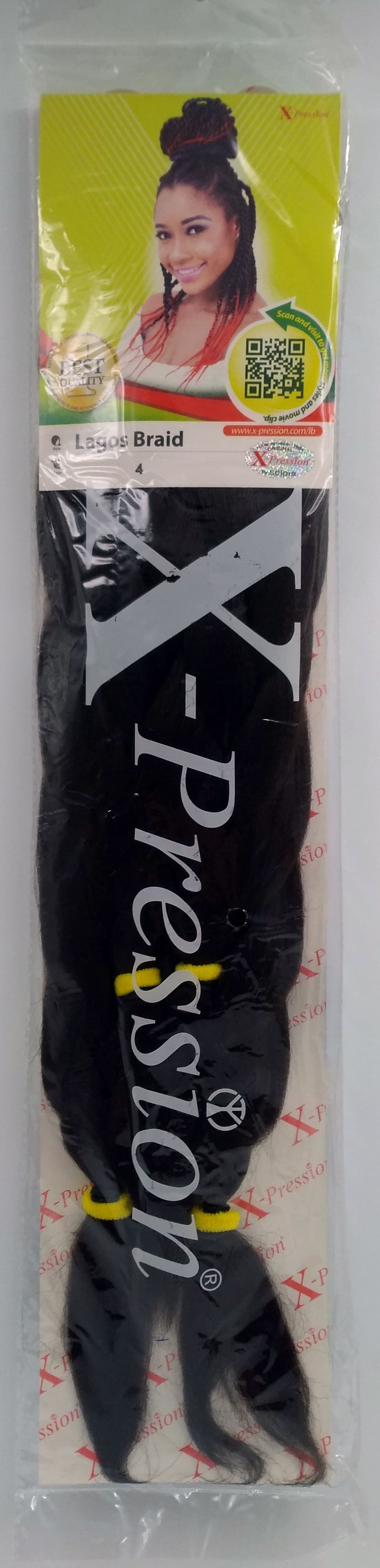 (Hair Braid) X-Pression Lagos Braid Colour 4