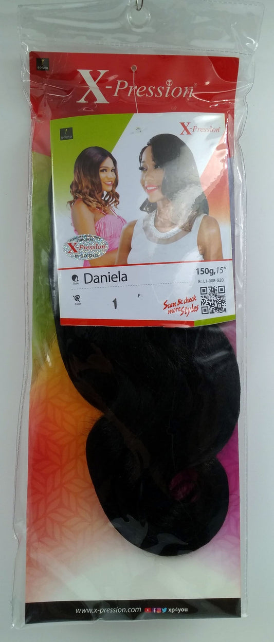 (Hair Weave) X-Pression Weavon Daniela 15" Colour 1.