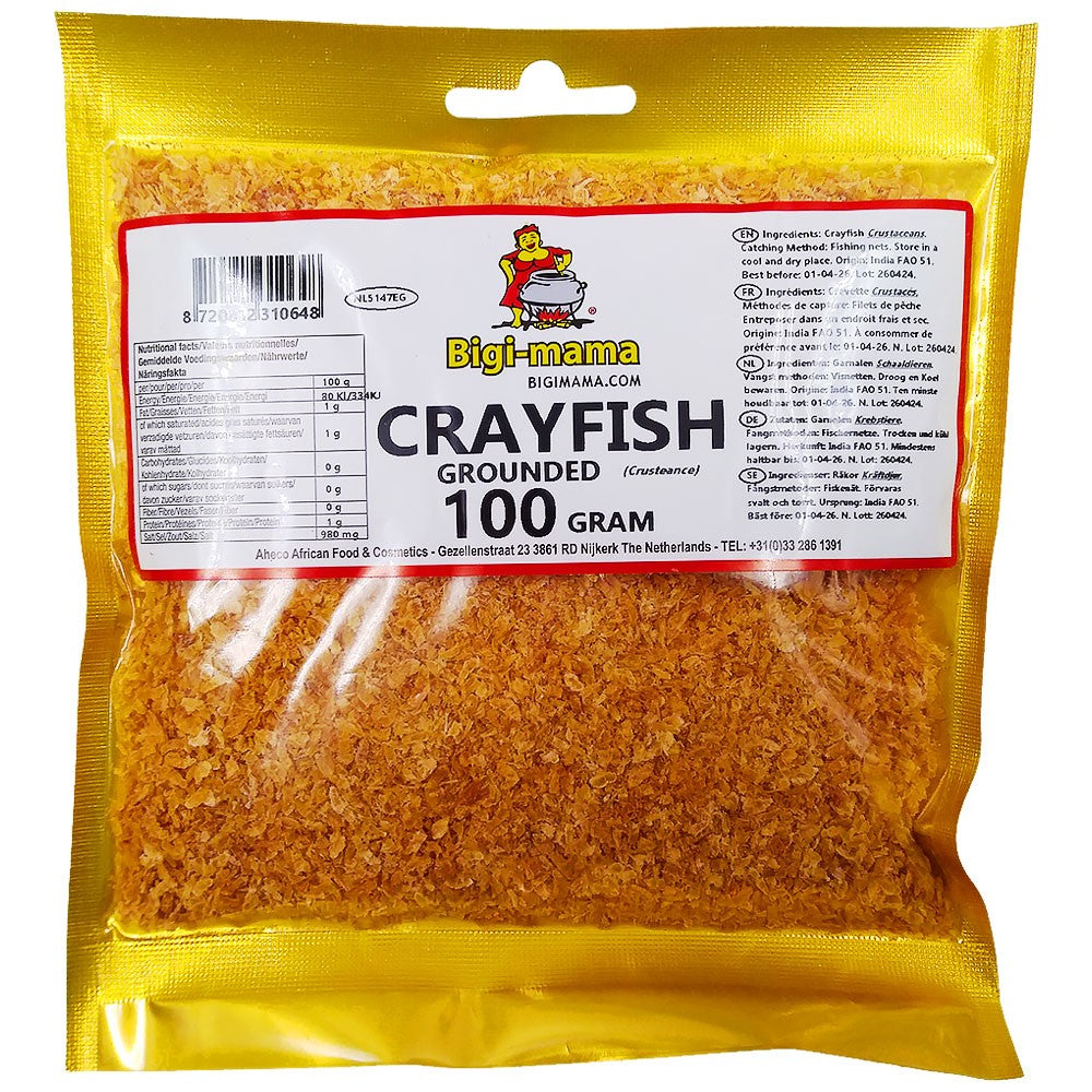 Crayfish Grounded African Style -  100 gr.